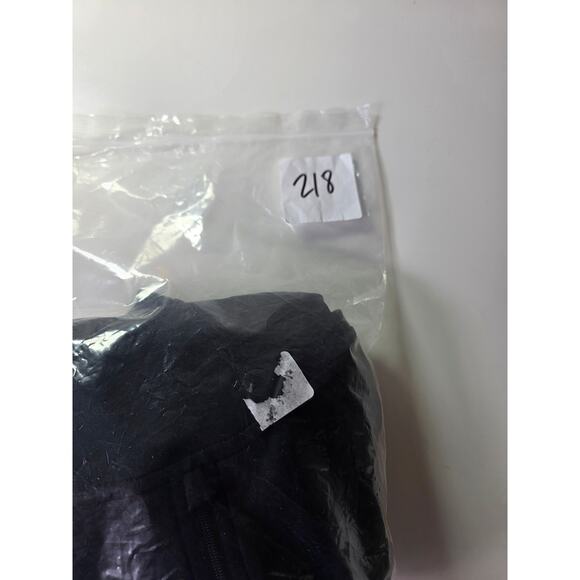 ADIDAS Black Half Zip Active Sporty Track Workout Pullover Jacket SZ L - Picture 8 of 8